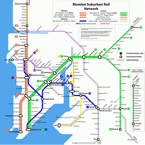 Local Train Map Mumbai Map Of Zip Codes