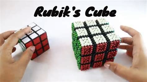I Made Rubiks Cube With 3240 Magnet Balls Rubiks Cube Stop Motion