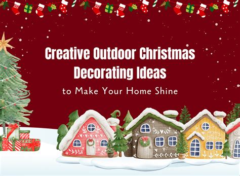 20 Creative Outdoor Christmas Decorating Ideas | CubeBik Blog