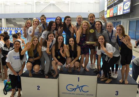 Varsity Girls Swimming Takes Fouth Consecutive State Title Cary Academy