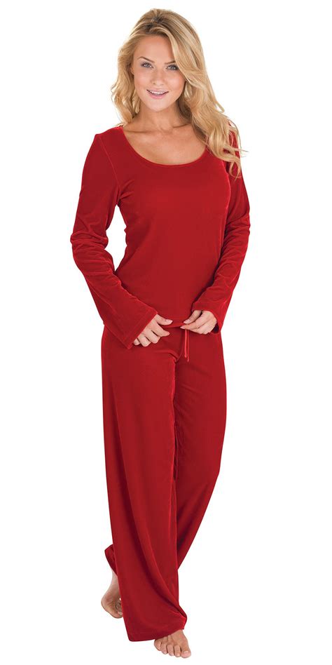 Ruby Velour Pajamas Sleepwear Women Pajamas Women Cotton Pajamas Women