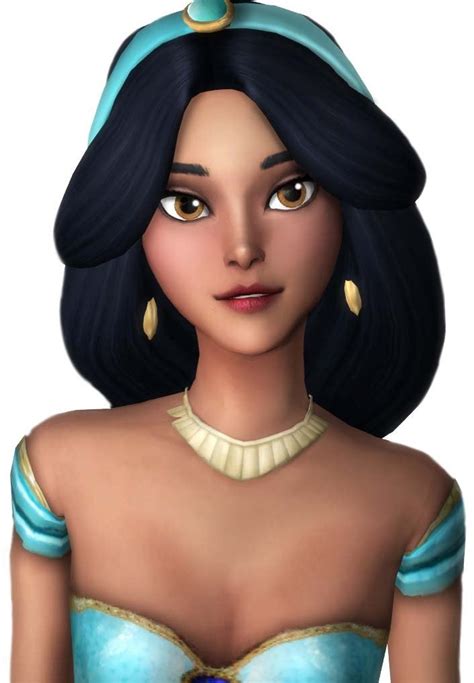 Very Good Jasmine Sim Models From Both The Animated Version And The