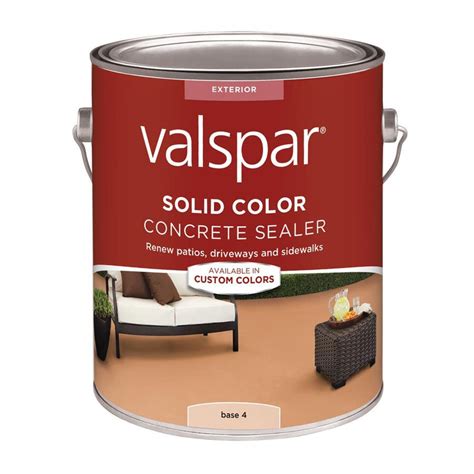 Valspar Concrete Stain Color Chart