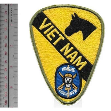 Us Army Vietnam 1st Cavalry Division 7th Cavalry Regiment A Troop