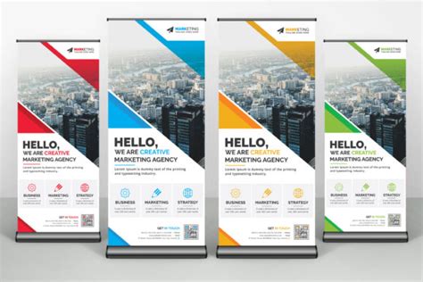 Clean Corporate Roll Up Banner Template Graphic By Sheikimran34