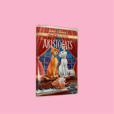 Vintage Disneys The Aristocats Vhs Movie Etsy
