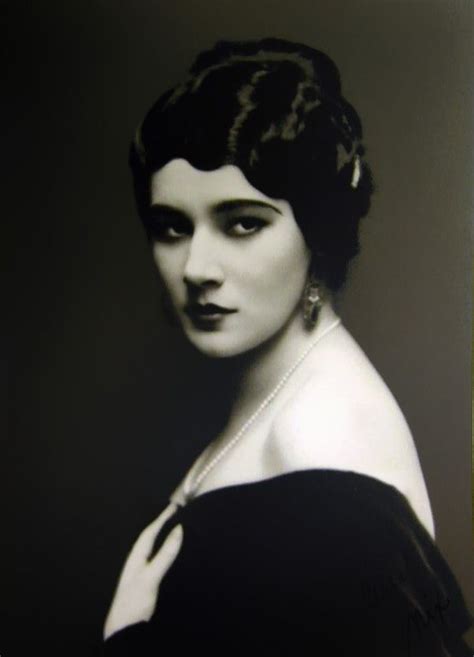 Nita Naldi American Silent Film Actress Ritratti Foto Vintage