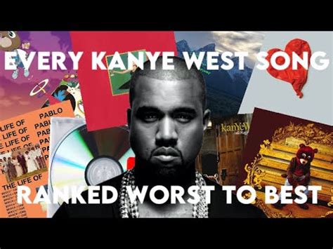 Every Kanye West Song Ranked WORST To BEST YouTube