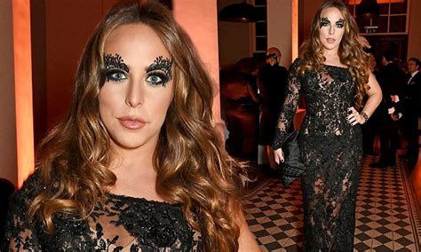 Chloe Green Flashes Her Underwear In Lace Gown At Eva Cavallis