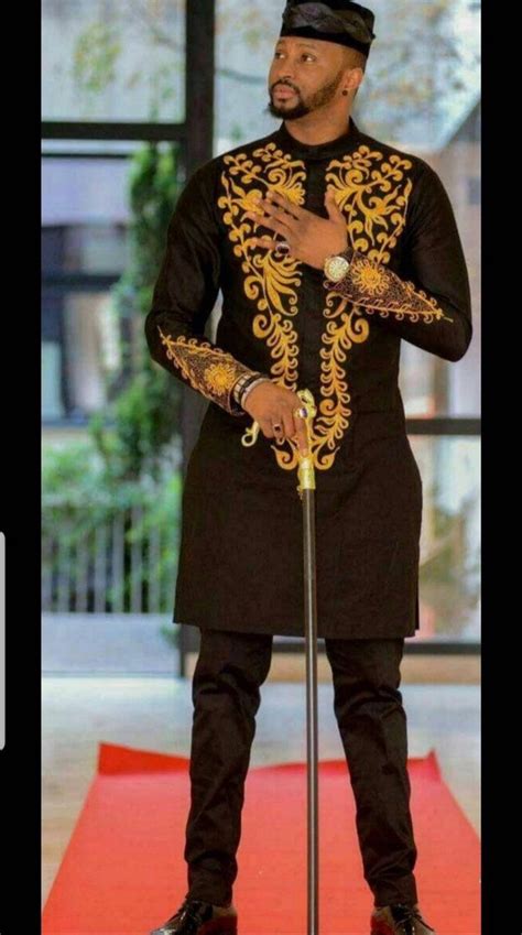 Mens Kaftan Suit African Mens Prom And Wedding Etsy In 2021 African Attire For Men