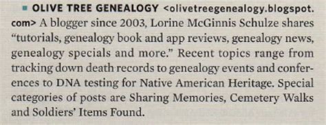 Olive Tree Genealogy Blog Olive Tree Genealogy Blog In Top 40 For 2013