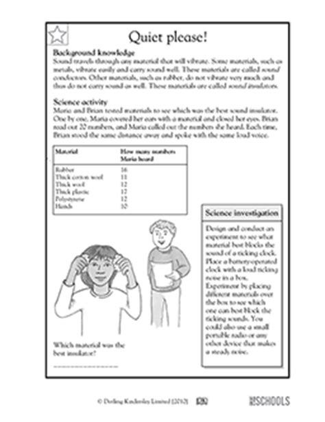 3rd grade science worksheets word lists and activities