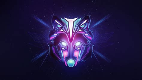 Wolf Colorful Minimalism Hd Artist 4k Wallpapers Images Backgrounds
