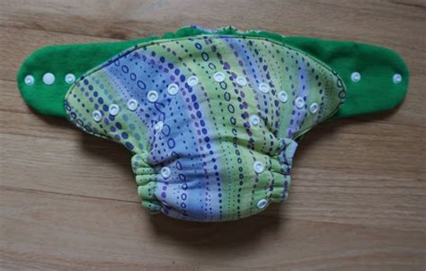 Hybrid One Size Fitted Diaper With Tutorial Diaper Cloth Diapers