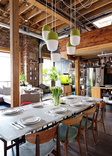 Industrial Style Dining Room Tables