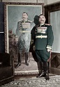 Legendary Soviet Cavalry General Semyon Budyonny standing in front of a ...