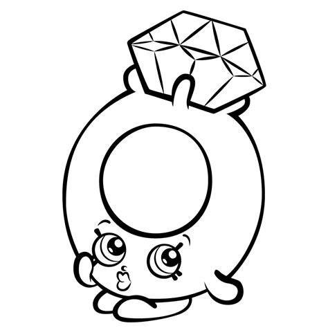 Shopkins Coloring Pages Best Coloring Pages For Kids Stellapreece