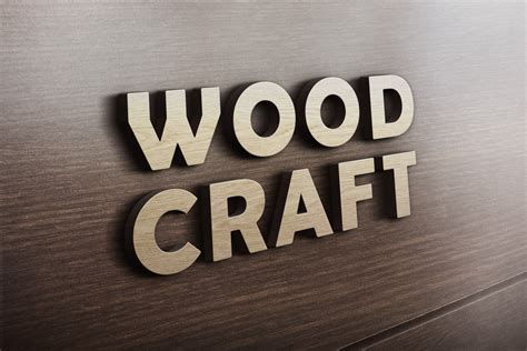 Found 5827 textures with keyword wood. 3D Wooden Logo MockUp | GraphicBurger