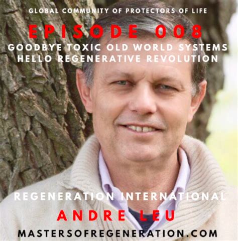 Masters of Regeneration Podcast with Andre Leu - Regeneration International
