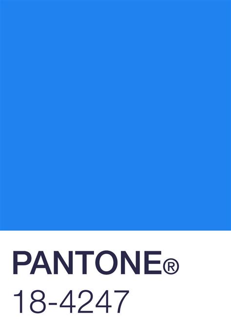 Bleu Electrique Bleu Roi Bleu Azur Pantone Blue Pantone Color Chart