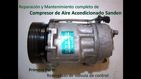 Reparacion Compresor De Aire Acondicionado Sanden Pxv16 Sd7v16 Y