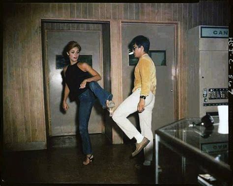 Bruce Lee Choreographing Fight Scenes For The Wrecking Crew With Sharon Tate And Nancy Kwan