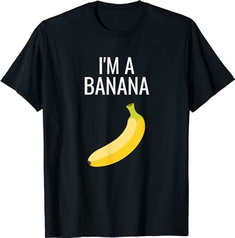 Im A Banana Shirt Funny Banana Costume Lazy Banana Costume T Shirt