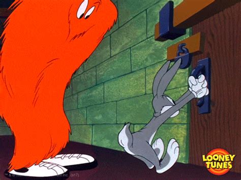 Scared Bugs Bunny  By Looney Tunes Find And Share On Giphy
