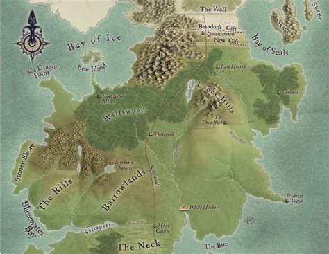 Maps Of The North Game Of Thrones Rq Obsidian Portal