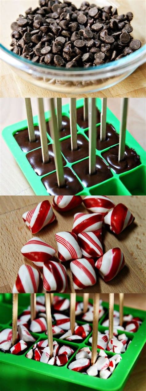Easy Hot Chocolate Peppermint Sticks Pictures Photos And Images For