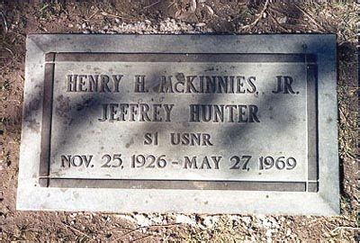 Jeffrey Hunter Find A Grave Photos Jeffrey Hunter Famous Tombstones Star
