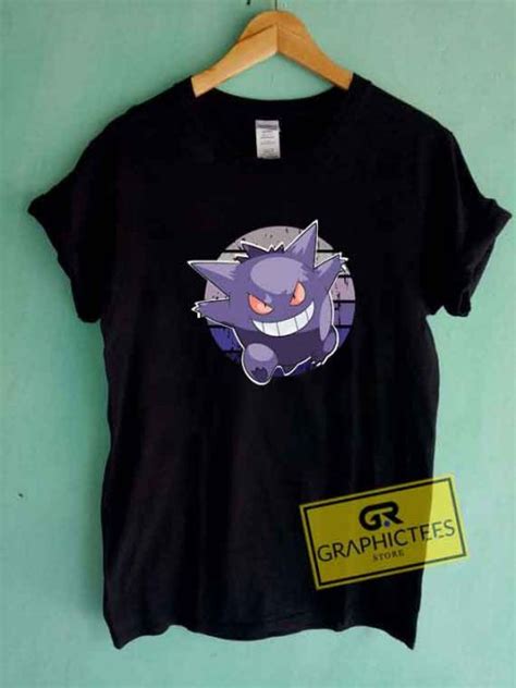 Pokemon Gengar Tee Shirts