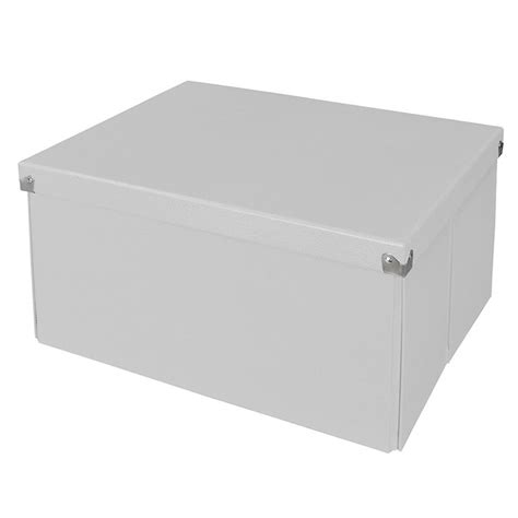Pop N Store Decorative Storage Box With Lid Collapsible And