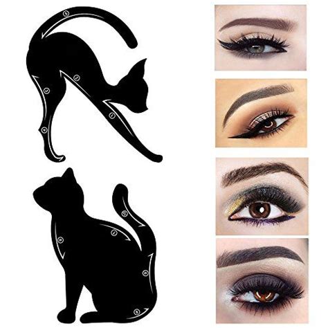 Pin By Jessica Canupp On Sweet Cat Eyeliner Stencil Eyeliner Stencil