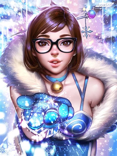 Hd Wallpaper Mei Overwatch Video Games Video Game Girls Brunette Pov Wallpaper Flare