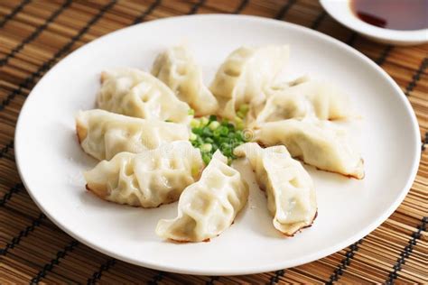 Gyoza Dumplings Stock Photo Image Of Asian Homemade 95716620
