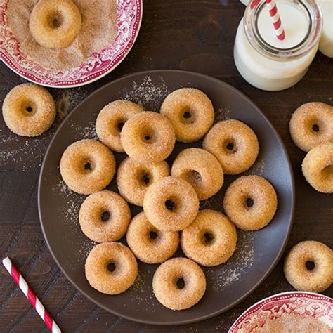 Brit Co Mini Donut Recipes Homemade Donuts No Cook Desserts