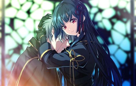 Anime Hugging Wallpapers Wallpaper Cave