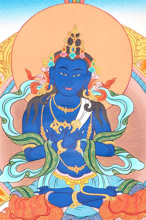 Vajradhara Protector Of Vajrayana Buddhism Exotic India Art