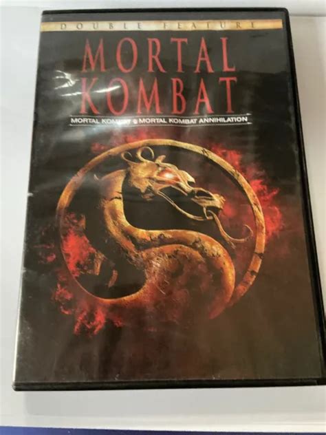 Mortal Kombat Double Feature Mortal Annihilation Widescreen Movie Dvd