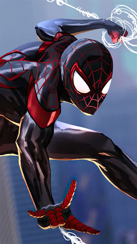 Pop spiderman into the spiderverse und mehr! 1080x1920 Spider-Man 2 Into The Spider-Verse Art Iphone 7 ...