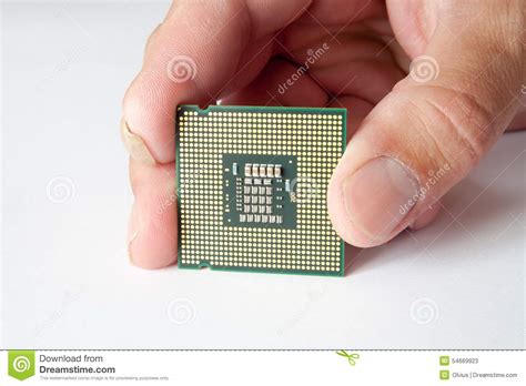 Central Processing Unit Cpu Stock Image Image Of Electric Central