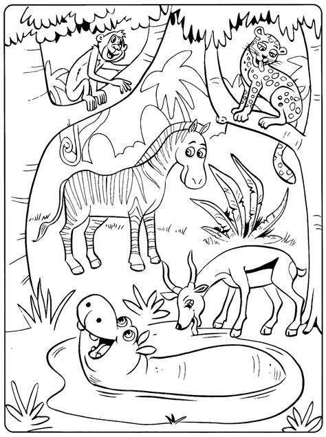 Printable Coloring Pages Animals