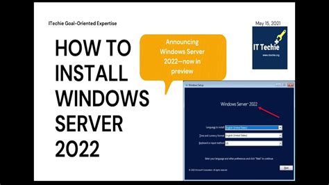 How To Install Windows Server 2022 Announcing Windows Server 2022 Now