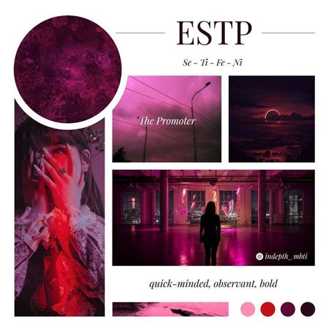 Mbti Aesthetics Color Palette Theories Of Personality Myers Briggs