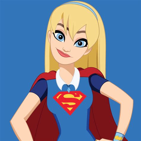 Dc Super Hero Girls Supergirl Second Drawing By