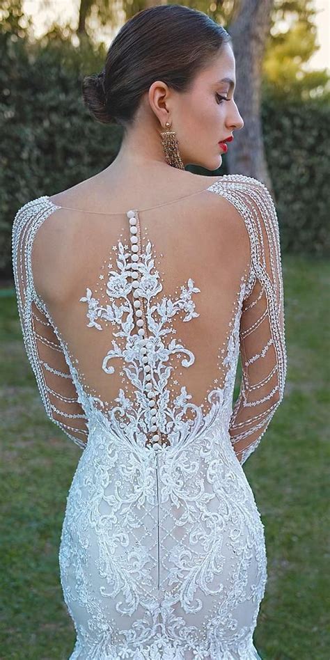 Stunning Trend Tattoo Effect Wedding Dresses Wedding Forward
