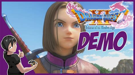 Dragon Quest 11 Demo Youtube