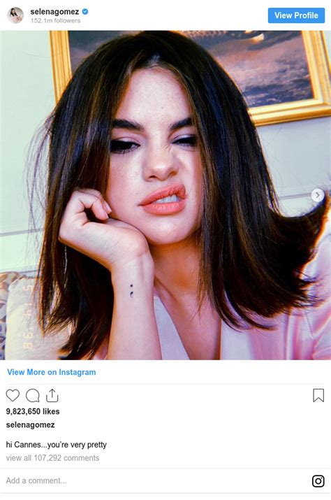 Selena Gomez Instagram Would Make Me Depressed Bbc News