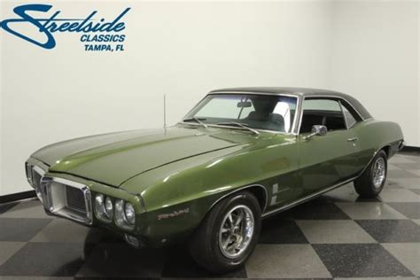 1969 Pontiac Firebird 40283 Miles Verdoro Green Coupe 350 V8 3 Speed